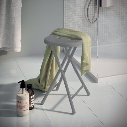 Sgabello richiudibile Gedy - Grigio