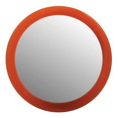 Specchio da bagno ingranditore rotondo con ventosa colore arancione by CeramicStore | Lo specialista del tuo bagno