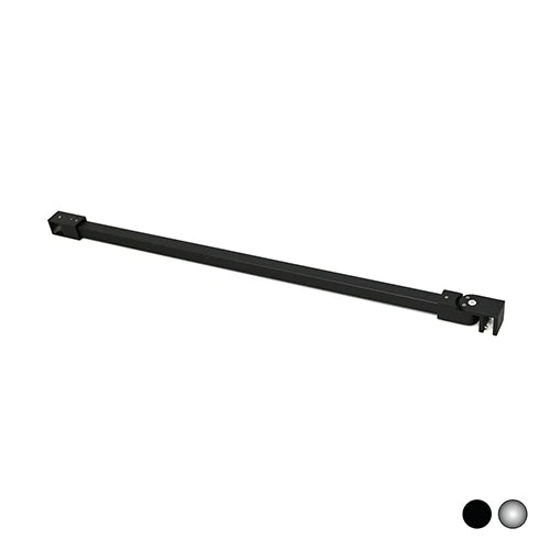 Braccio a t per walk in quadro cm 65 argento lucido