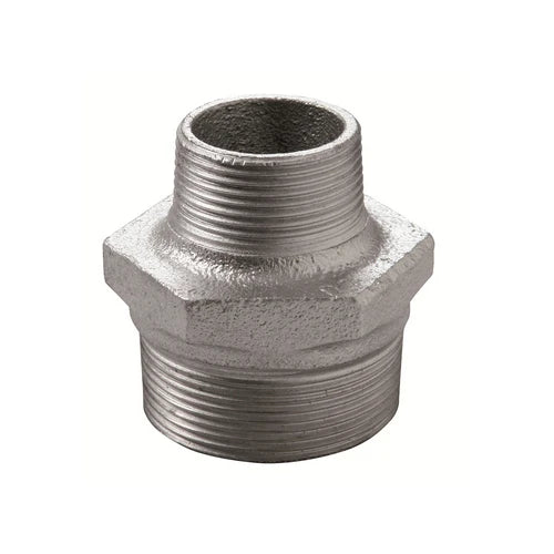 Nipple ridotto zincato 1 1/2 x 1 1/4