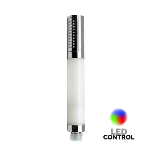 Doccetta led monogetto trapani cromo diam. 32 mm