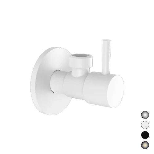 Rubinetto sottolavabo d arredo mod. minimal 1/2x10 nichel spazzolato opa 1/2x1/2