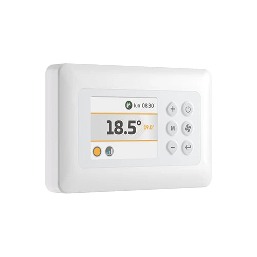 Comando a parete t-mb2 con display lcd -