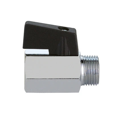 Valvola minisfera maschio femmina cromato 3/4 dn 12 pn 10
