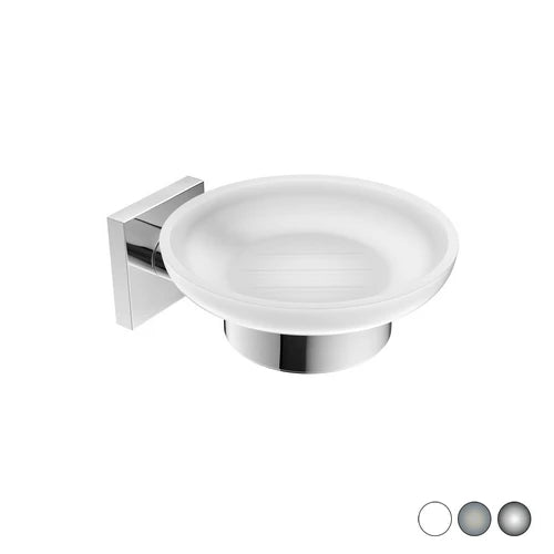 Porta sapone mod. hotel maison cromo cm 11 x h.5 5 x 13 5