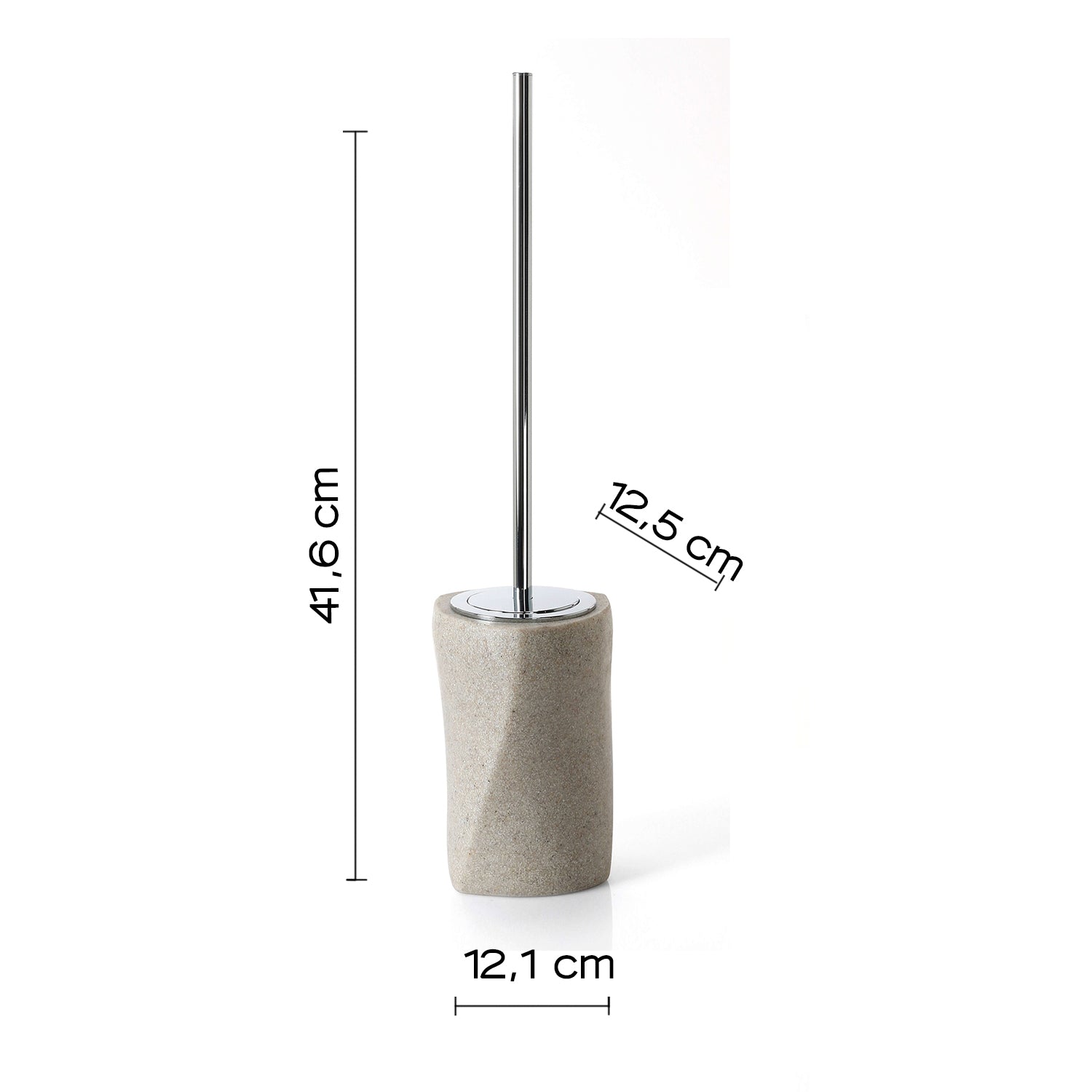 Scopino in resina e sabbia Gedy serie Libra - Beige by CeramicStore | Lo specialista del tuo bagno