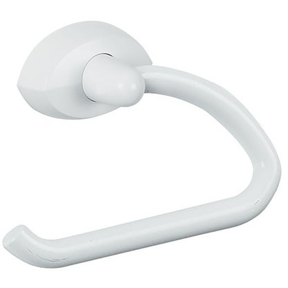 Porta asciugamani tondo a parete in Alluminio modello Lemon - Bianco by CeramicStore | Lo specialista del tuo bagno