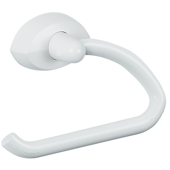 Porta asciugamani tondo a parete in Alluminio modello Lemon - Bianco by CeramicStore | Lo specialista del tuo bagno