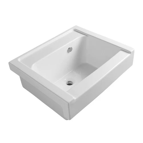 Lavabo in ceramica lavarredo cm 60 x 50