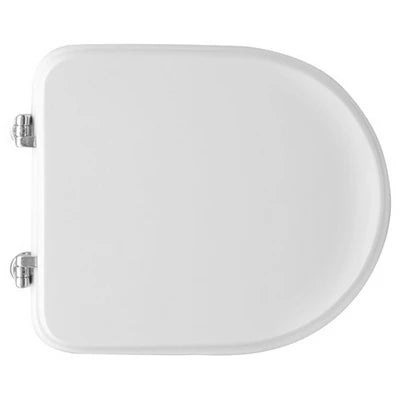 Sedile wc per catalano vaso neve forma 7 bianco cerniere c espansion