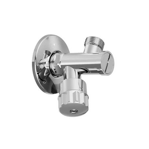 Rubinetto sottolavabo a vitone con filtro senza dado 1/2 x 1/2 cromo