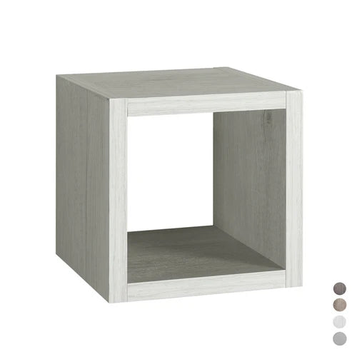 Pensile a giorno sospeso mod. unika cm 20x22 5xh.20 olmo scuro