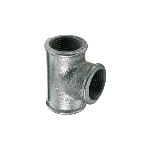Tee ridotta zincata 3/4 x 1