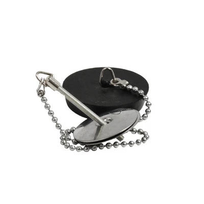 Tappo gomma con flangia diam. 40 mm