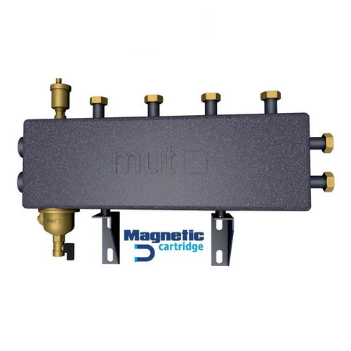 Collettore defangatore separatore 2 1 laterale g 1 1/4 f g 1 f