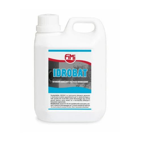 Detergente sanificante per vasche idromassaggio idrobat 1 lt