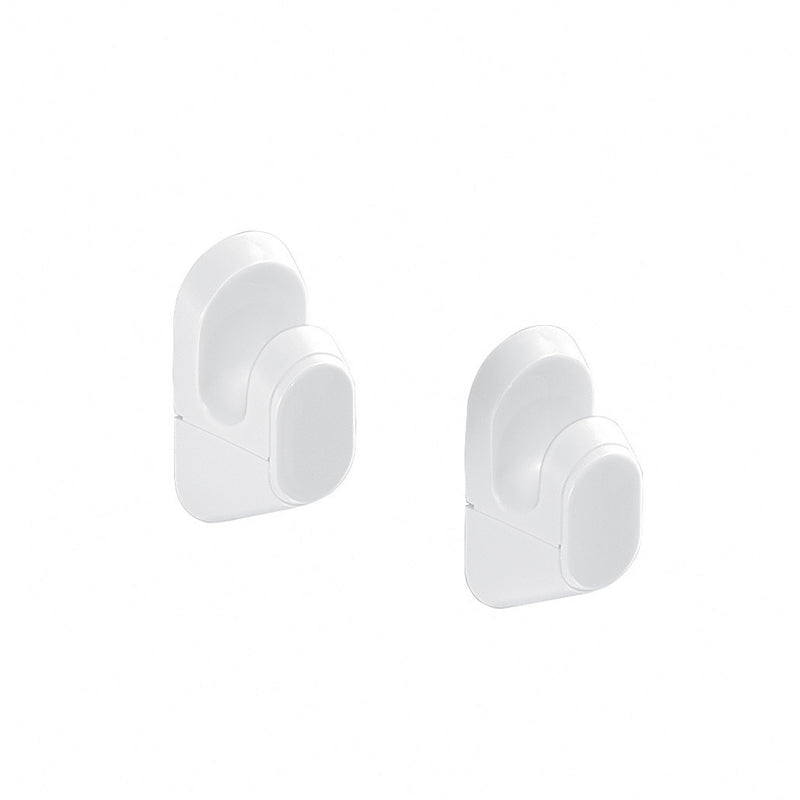 Appendiabiti 2 pezzi di Gedy serie Junior - Bianco by CeramicStore | Lo specialista del tuo bagno