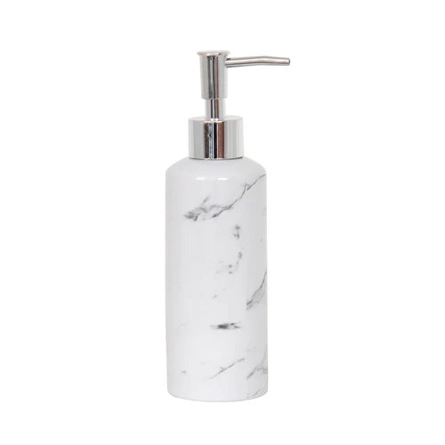 Dispenser sapone in ceramica toscana bianco
