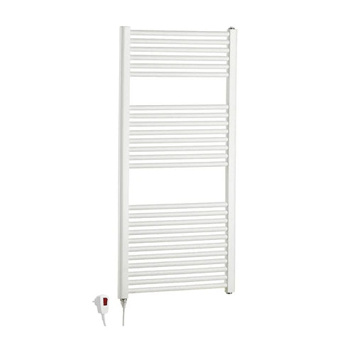 Scaldasalviette elettrico con resistenza termolimitata h. 1200 l. cm 50 700w