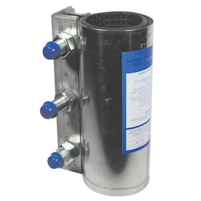 Collare di riparazione con tre tiranti plus 68 78 mm.