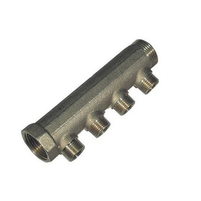 Collettore mf da 1 x 1/2 per ogiva teflon 4 vie