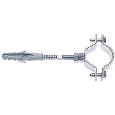 Collare pesante zincato con tassello e vite 1 mm. 33-35