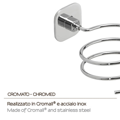 Gedy Teide Porta Phon Inox Cromall Cromato - Elegante by CeramicStore | Lo specialista del tuo bagno