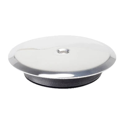 Tappo completo di piastra tonda cieca d. 127-96 mm
