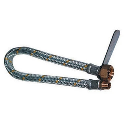 Flessibile per gas mf cm. 50 3/8 x 1/2