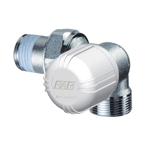 Valvola termostatizzabile a squadra sx 3/8