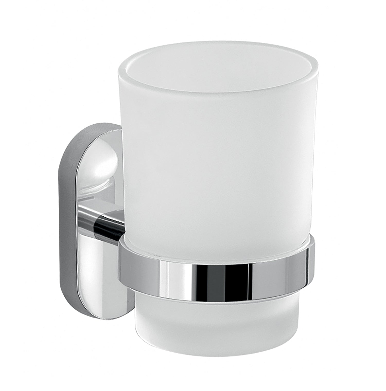 Portaspazzolini in Acciaio Inox Gedy serie Febo - Cromato by CeramicStore | Lo specialista del tuo bagno
