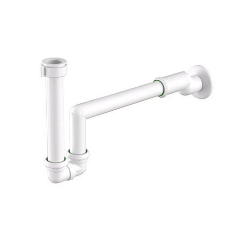 Sifone u-junior con terminale eccentrico 2 5 cm d. 32/40 1 -1 1/4