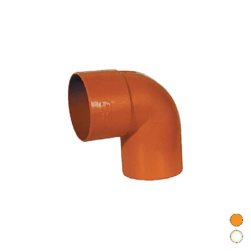Curva 87 in pvc diam. 82