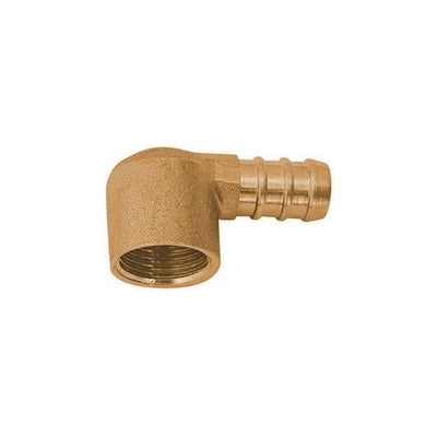 90° hose connector, F, for 1/2 methane gas