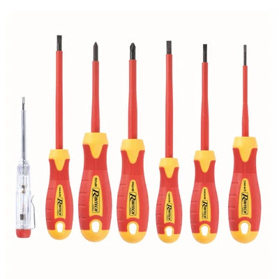 Set di 7 cacciaviti da elettricista 2 5 4 5 6 5 ph1 ph2