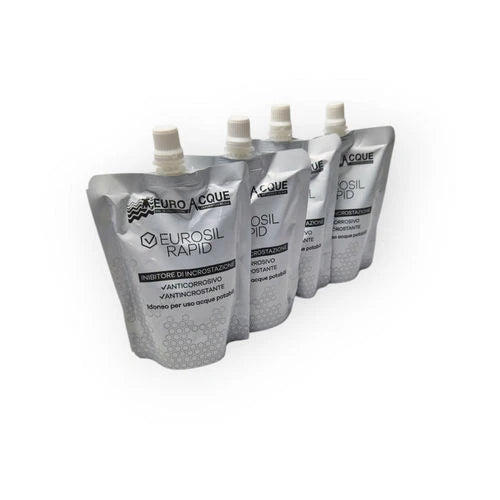 Kit 4pz ricarica eurosil rapid 250 gr