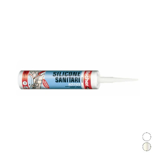 Silicone sanitario acetico resistente alla muffa trasparente ml 280