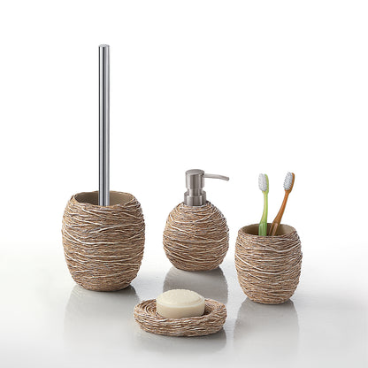 Portasapone da appoggio Gedy serie Idra - Beige