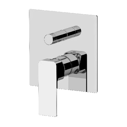 Miscelatore incasso doccia con deviatore a vitone icon cromo