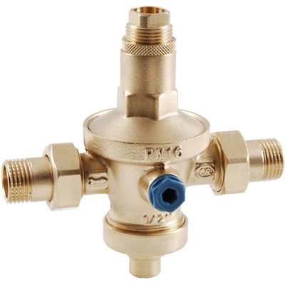 Riduttore di pressione rio expert pn 16 con bocchettone mm or 3/4