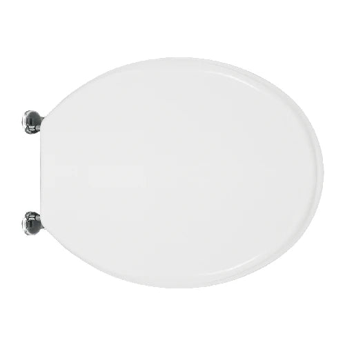 Sedile wc per simas vaso beta forma 1 bianco cerniere a passanti