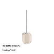 Scopino con ciuffo in setole Gedy serie Chanelle - Tortora Chiaro by CeramicStore | Lo specialista del tuo bagno