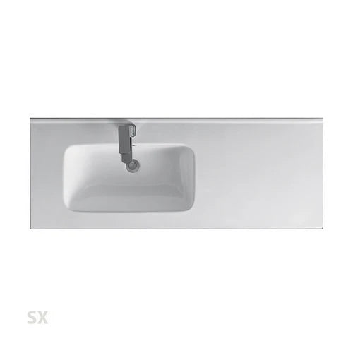 Consolle con vasca laterale vasca dx cm 101x46x18