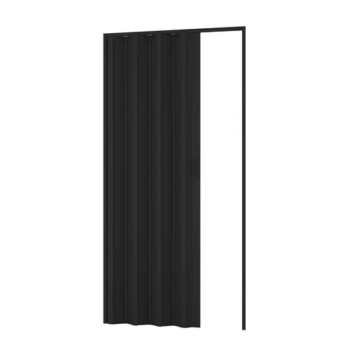 Porta d arredo per interno a soffietto nera cm 100 x 214