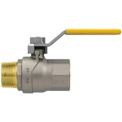 Valvola a sfera gas con leva futurgas mf 2 dn 50