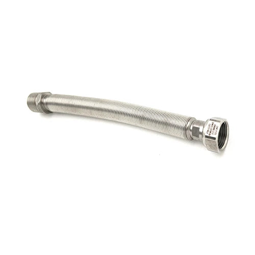 Flessibile inox raccordo in ottone per acqua mf mm 500/1000 20- 3/4x3/4