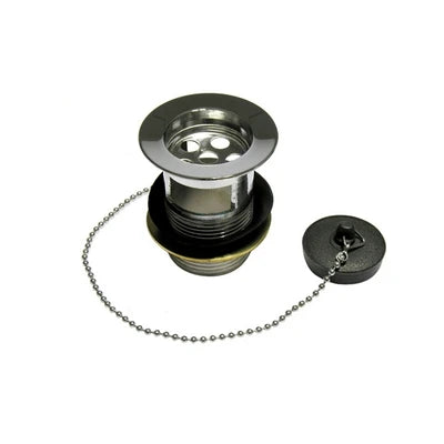 Piletta bidet-lavabo con troppo pieno senza codolo modello lux 1 1/4