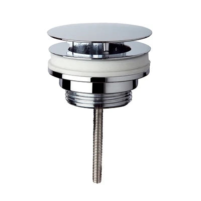 Piletta universale a scarico libero con vite centrale diam. 63 x 1 1/4