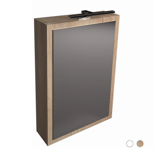 Specchio contenitore verticale olmo montano lxhxp 50x70x15