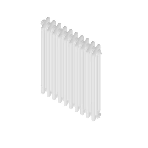 Radiatore tubolare ardesia 3 colonne h656 14 elementi bianco